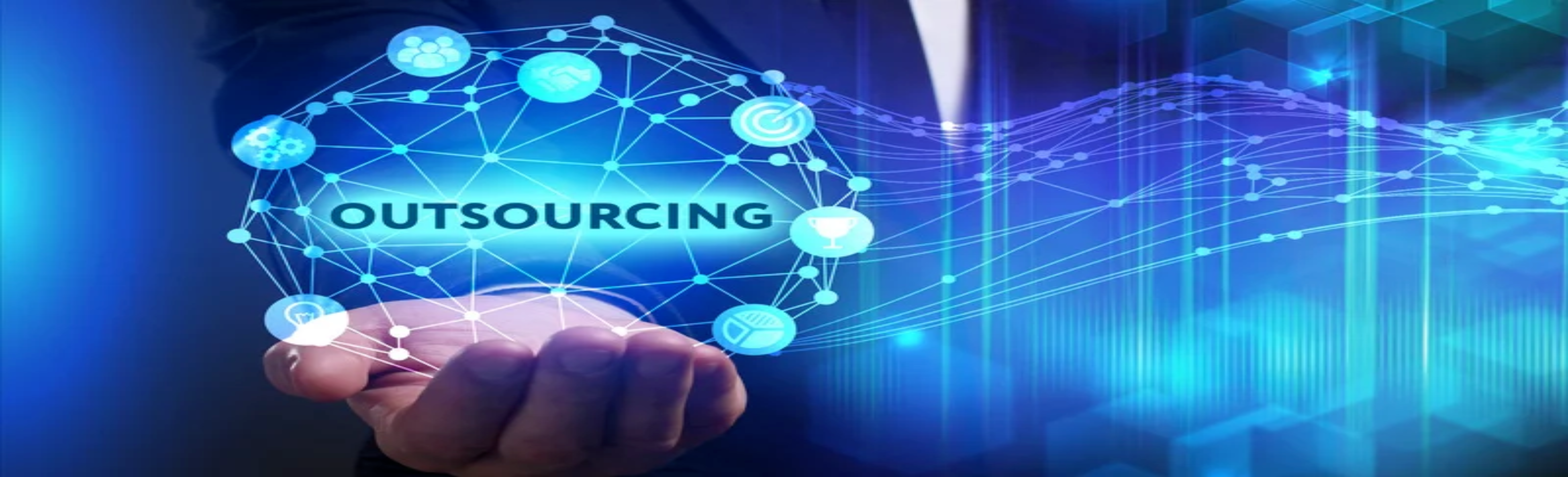 What long-term benefits should businesses expect from outsourcing technicians?